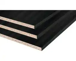 Hornbach Meubelpaneel elegant zwart 2500 x 300 x 18 mm aanbieding