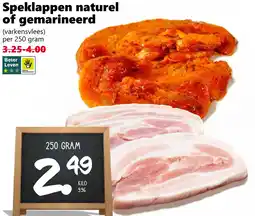 Coop Speklappen naturel of gemarineerd aanbieding