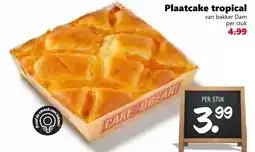Coop Plaatcake tropical aanbieding
