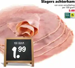 Coop Slagers achterham aanbieding