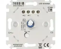 Hornbach TRADIM LED Muurdimmer 2710H 150W (R,C) aanbieding