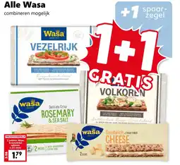 Coop Alle Wasa aanbieding