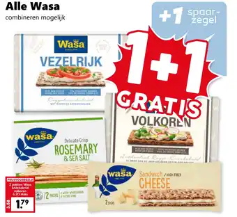 Coop Alle Wasa aanbieding