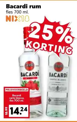 Coop Bacardi rum aanbieding