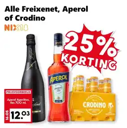 Coop Alle Freixenet, Aperol of Crodino aanbieding