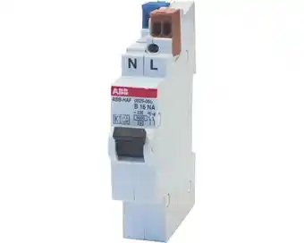 Hornbach ABB HAF Installatieautomaat Flexomaat 1P+N 16A aanbieding