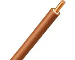 Hornbach PROFILE Installatiedraad VD 6,0 mm² bruin 2,5 m aanbieding