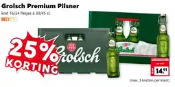 Coop Grolsch Premium Pilsner aanbieding
