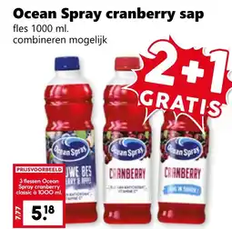 Coop Ocean Spray cranberry sap aanbieding