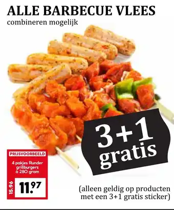 Coop ALLE BARBECUE VLEES aanbieding