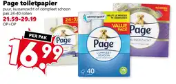 Coop Page toiletpapier aanbieding