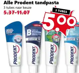 Coop Alle Prodent tandpasta aanbieding