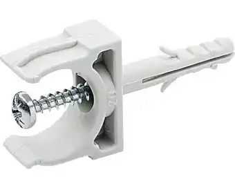 Hornbach PMFLEX Buisclip 20 mm grijs, 10 stuks aanbieding