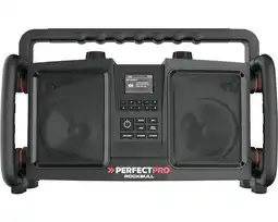 Hornbach PERFECTPRO Bouwradio Rockbull aanbieding