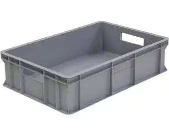 Hornbach WIBO Opbergbox 60x20x40 cm grijs 40 liter aanbieding