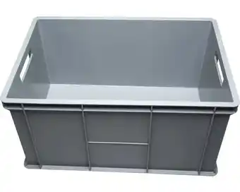 Hornbach WIBO Opbergbox 60x32x40 cm grijs 64 liter aanbieding