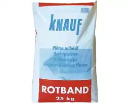 Hornbach KNAUF Hechtpleister Rotband 25 kg aanbieding
