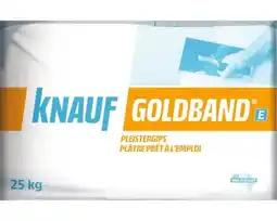 Hornbach KNAUF Handpleister Goldband E 25 kg aanbieding