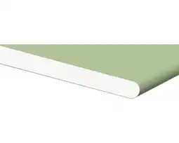 Hornbach SINIAT Gipsplafondplaat HYDRO ronde kant voor vochtige ruimte 1200 x 600 x 9,5 mm aanbieding