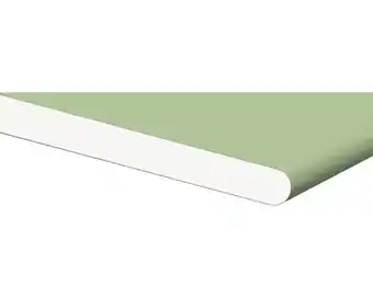 Hornbach SINIAT Gipsplafondplaat HYDRO ronde kant voor vochtige ruimte 1200 x 600 x 9,5 mm aanbieding
