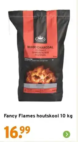 GAMMA Fancy Flames houtskool 10 kg aanbieding