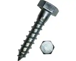 Hornbach DRESSELHAUS Houtdraadbout zeskant 8x50 mm DIN 571 galv. verzinkt, 100 stuks aanbieding