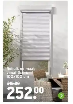 GAMMA Rolluik op maat vanaf (bxh): 100x100 cm aanbieding