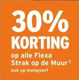 GAMMA Op alle flexa strak op de muur¹ aanbieding