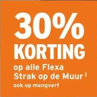 GAMMA Op alle flexa strak op de muur¹ aanbieding