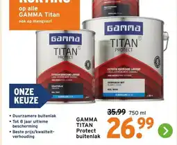 GAMMA GAMMA TITAN Protect buitenlak aanbieding