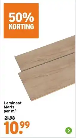 GAMMA Laminaat Maris per m² aanbieding