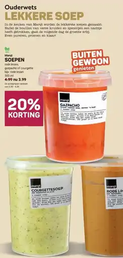Ekoplaza Marqt SOEPEN aanbieding