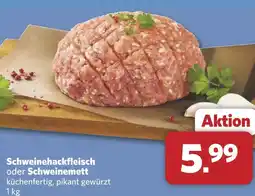 Combi Schweinehackfleisch oder Schweinemett aanbieding