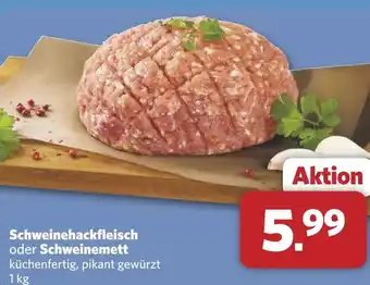 Combi Schweinehackfleisch oder Schweinemett aanbieding