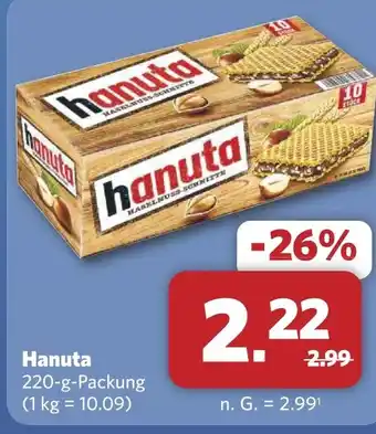 Combi Hanuta aanbieding