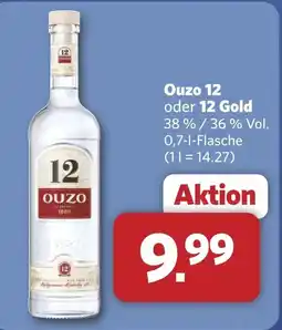Combi Ouzo 12 oder 12 Gold aanbieding