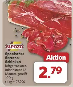 Combi Spanischer Serrano- Schinken aanbieding