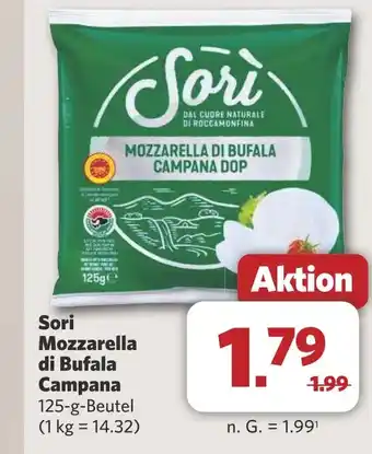 Combi Sori Mozzarella di Bufala Campana aanbieding