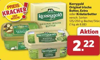 Combi Kerrygold Original irische Butter, Extra oder Kräuterbutter aanbieding