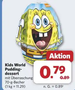 Combi Kids World Pudding- dessert aanbieding