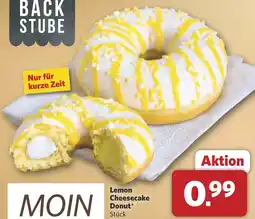 Combi Lemon Cheesecake Donut aanbieding