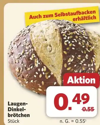Combi Laugen- Dinkel- brötchen aanbieding