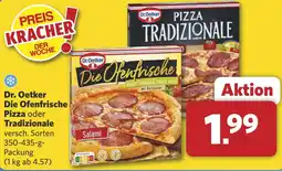 Combi Dr. Oetker Die Ofenfrische Pizza oder Tradizionale aanbieding
