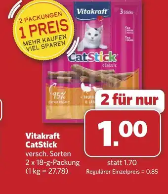 Combi Vitakraft CatStick aanbieding