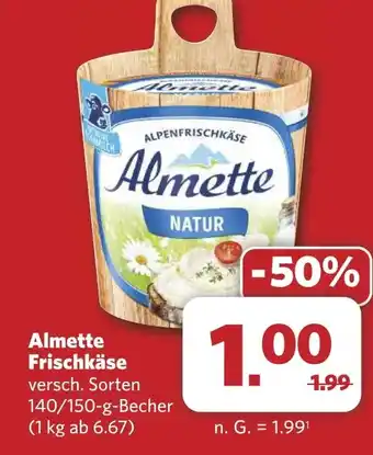 Combi Almette Frischkäse aanbieding