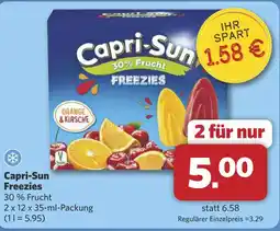 Combi Capri-Sun Freezies aanbieding