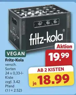 Combi Fritz-Kola aanbieding
