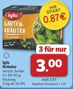 Combi Iglo Kräuter aanbieding