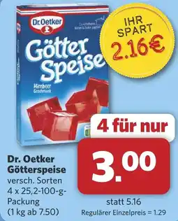 Combi Dr. Oetker Götterspeise aanbieding