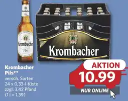Combi Krombacher Pils** aanbieding